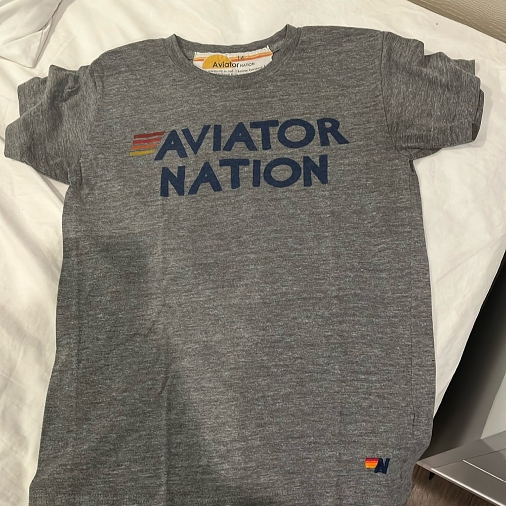 Aviator nation short sleeved tee
